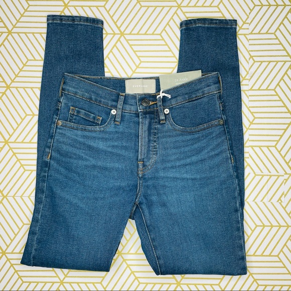 Everlane Mid Rise Skinny Ankle jeans - Picture 2 of 7